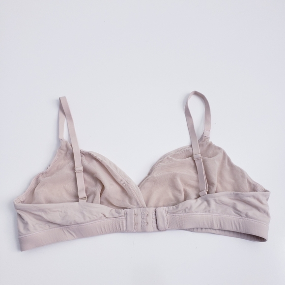 Skims Cream Unlined Mesh Bralette - Picture 4 of 7